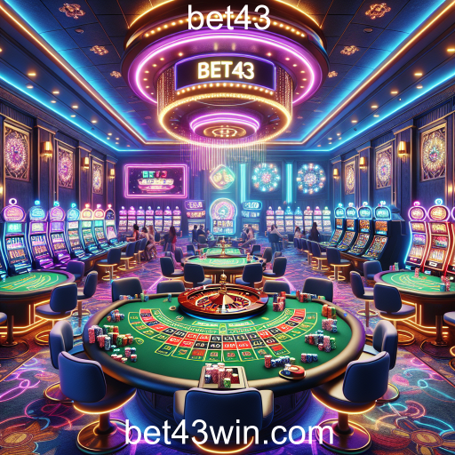 Explore a Diversão dos Jogos de Cassino no Bet43
